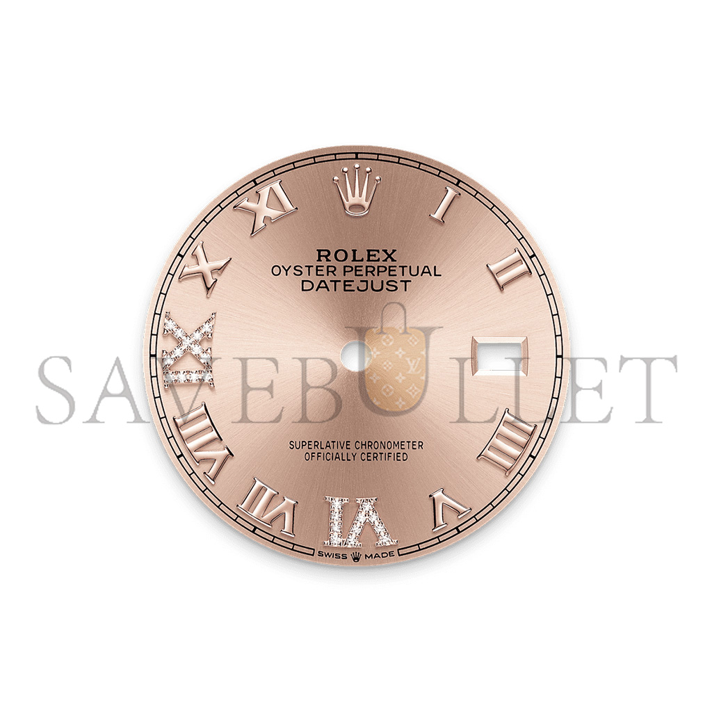 ROLEX DATEJUST 36 OYSTER, 36 MM, OYSTERSTEEL, EVEROSE GOLD AND DIAMONDS WATCH 126281RBR-0016 ROLEX DATEJUST 36 OYSTER, 36 MM, OYSTERSTEEL, EVEROSE GOLD AND DIAMONDS WATCH 126281RBR-0016